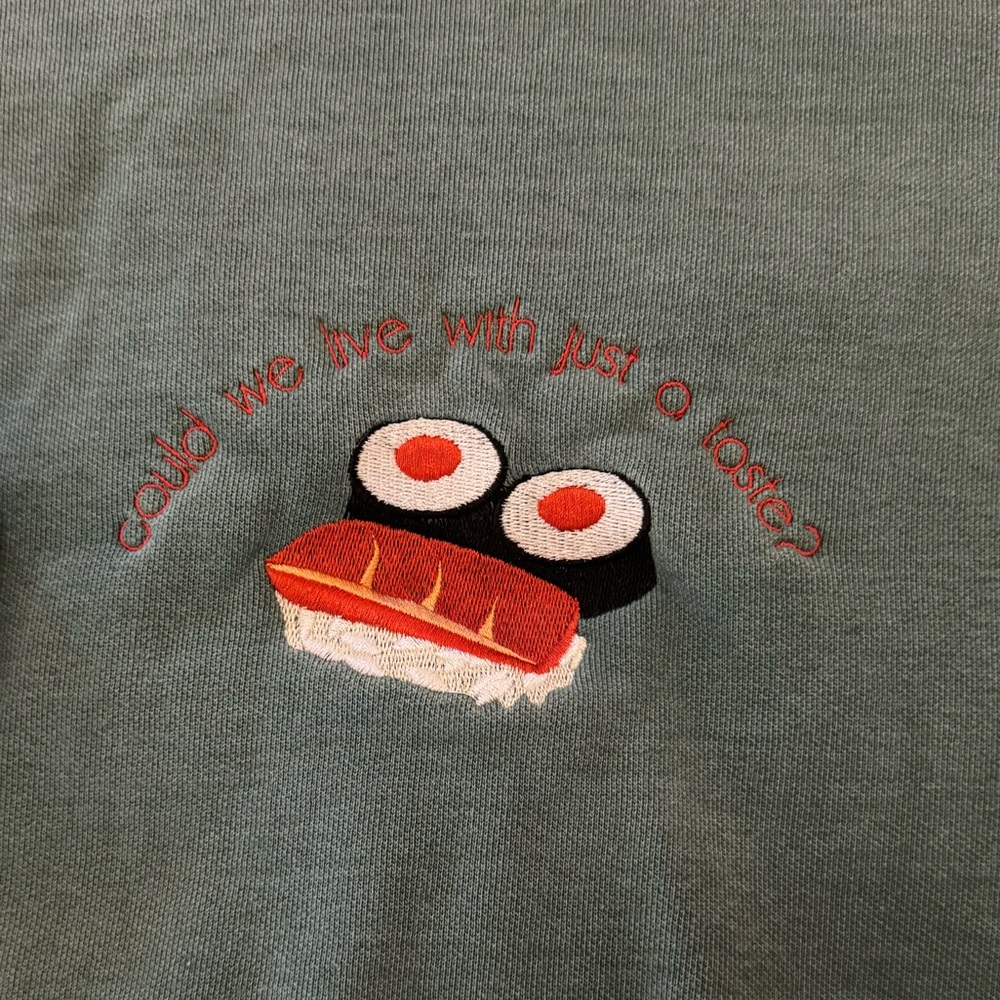 Harry Styles Embroidered Sweater Comfort Colors